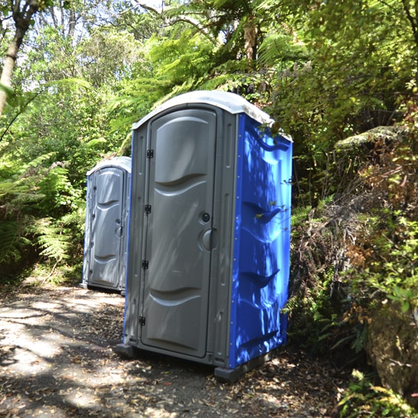 how many types of construction portable restrooms are available to rent